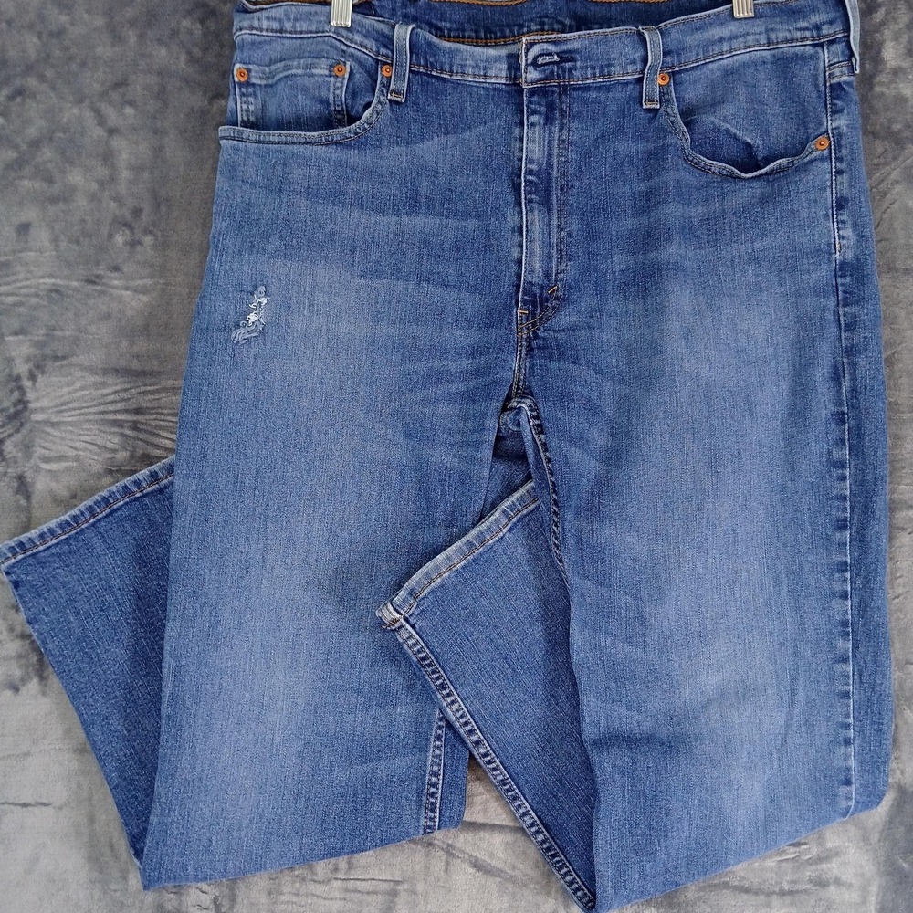 Levis 559 Relaxed Straight Jeans Mens 40x30 Blue Medium Wash Denim Zip Fly